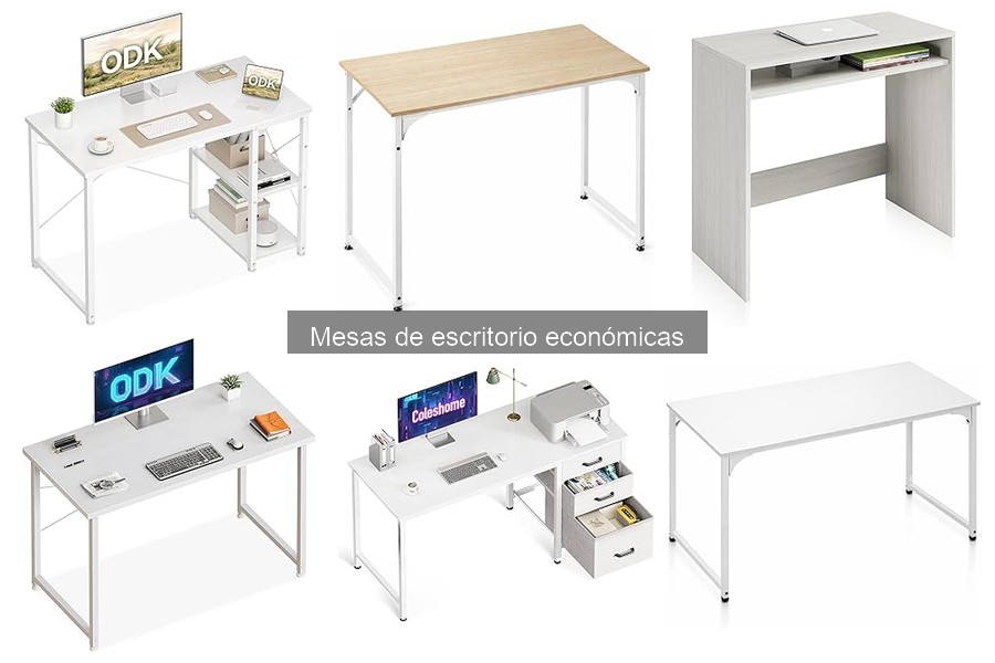 ¿Cuánto gastar en una mesa de escritorio económica?