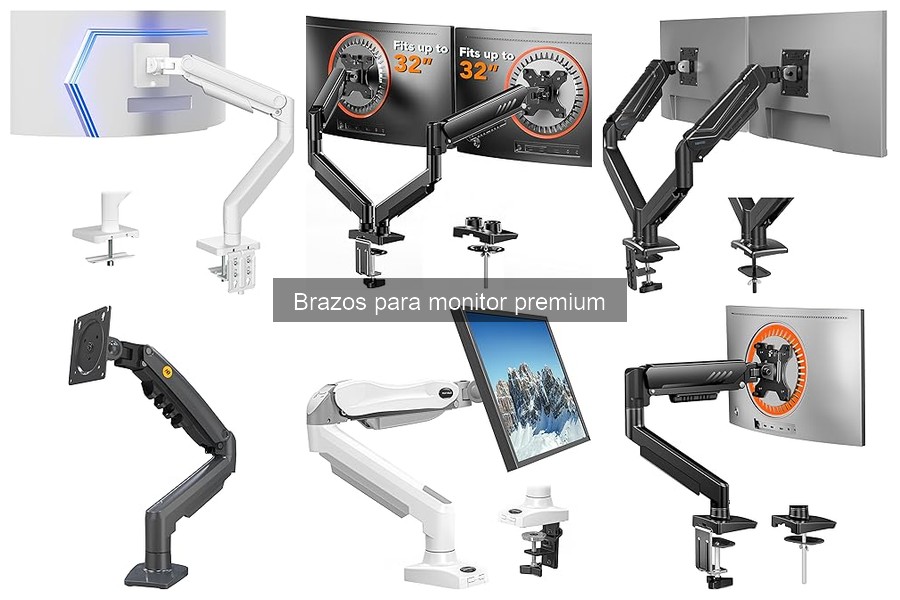 Cuidados y Mantenimiento de Brazos para Monitor Premium