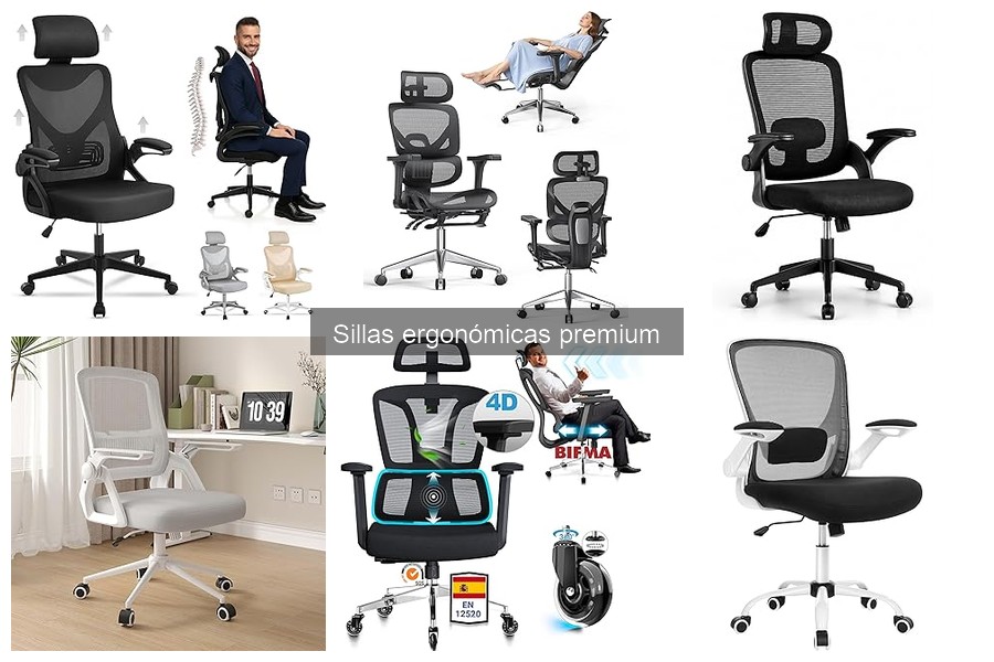Diseño y Estética de Sillas Ergonómicas Premium