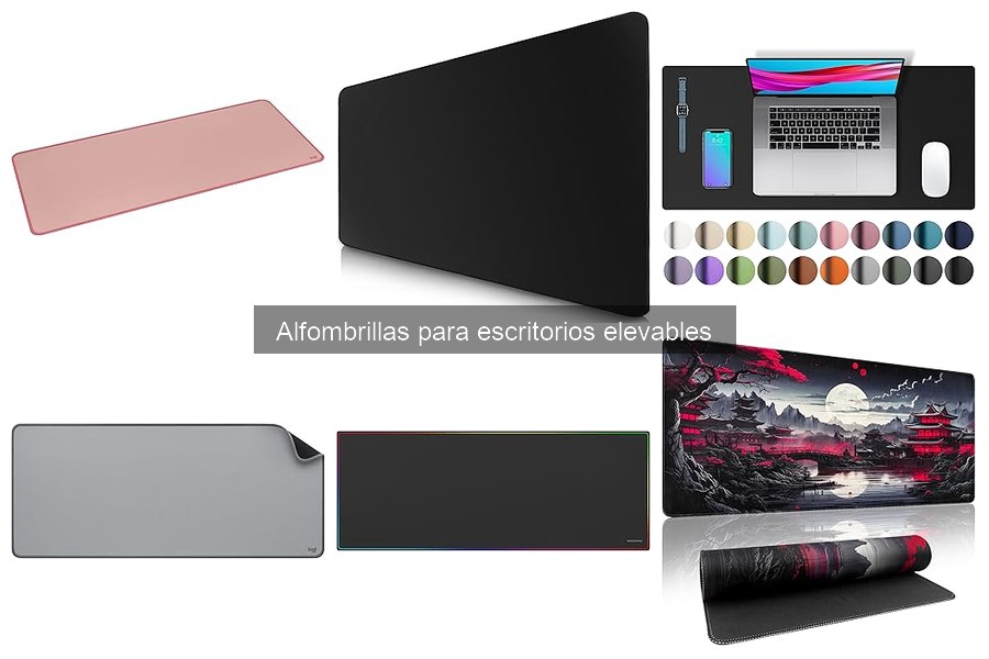Dónde comprar alfombrillas para escritorios elevables