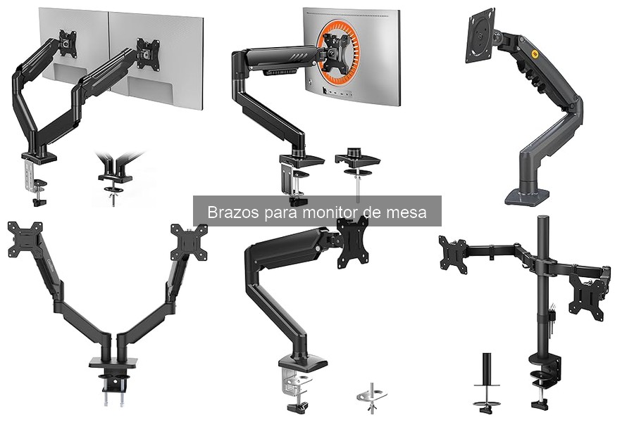 Dónde comprar brazos para monitor de mesa: guía y mejores opciones