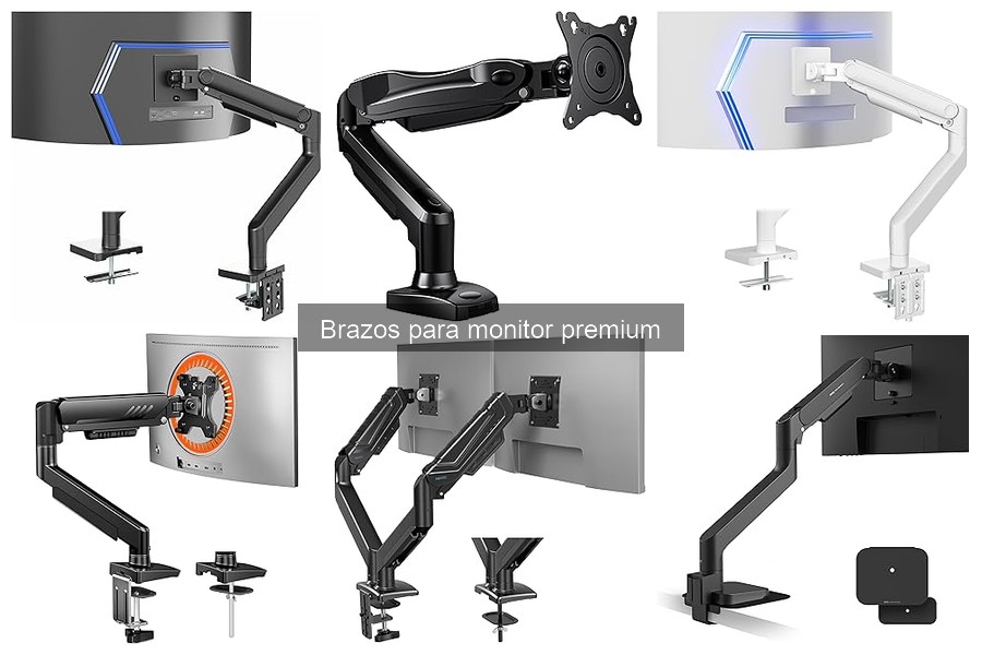 Dónde comprar brazos para monitor premium: ¡las mejores opciones!