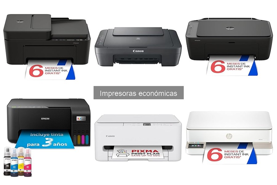 Dónde comprar impresoras económicas al mejor precio