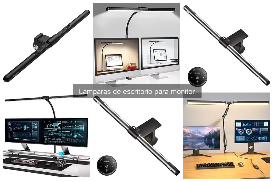 Dónde comprar lámparas de escritorio para monitor
