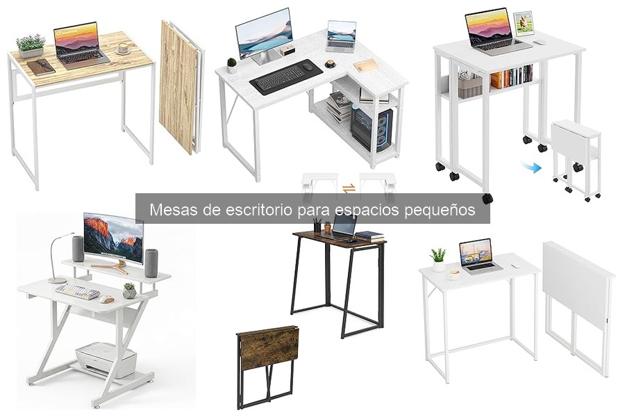 Dónde comprar mesas de escritorio para espacios pequeños baratas