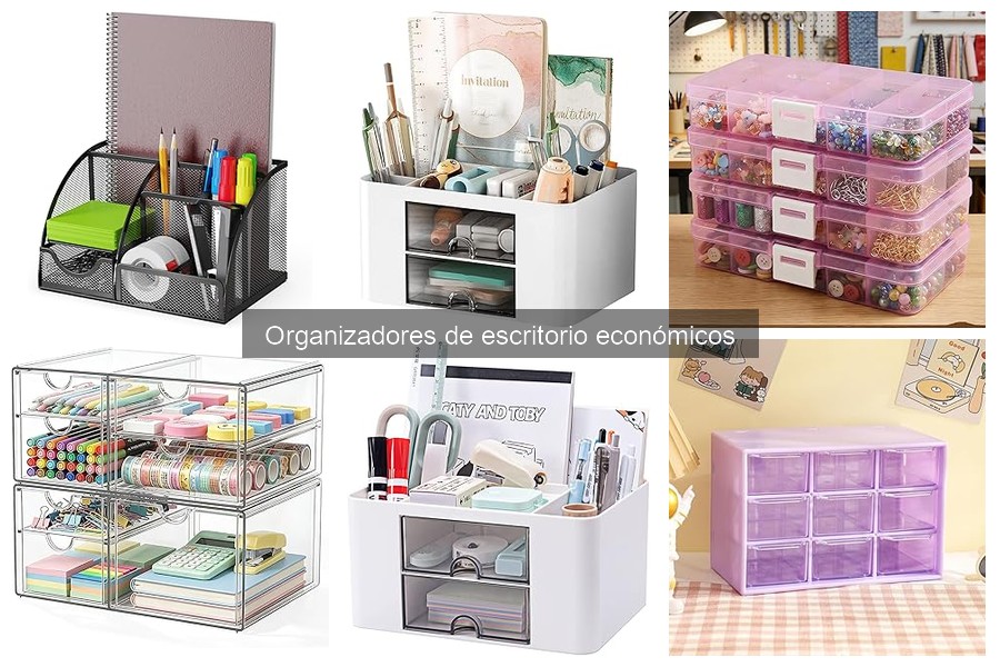 Dónde comprar organizadores de escritorio económicos en línea