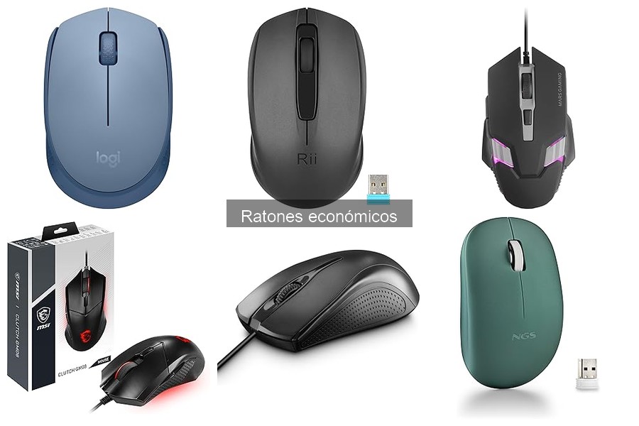 Dónde comprar ratones económicos online: ofertas y tiendas