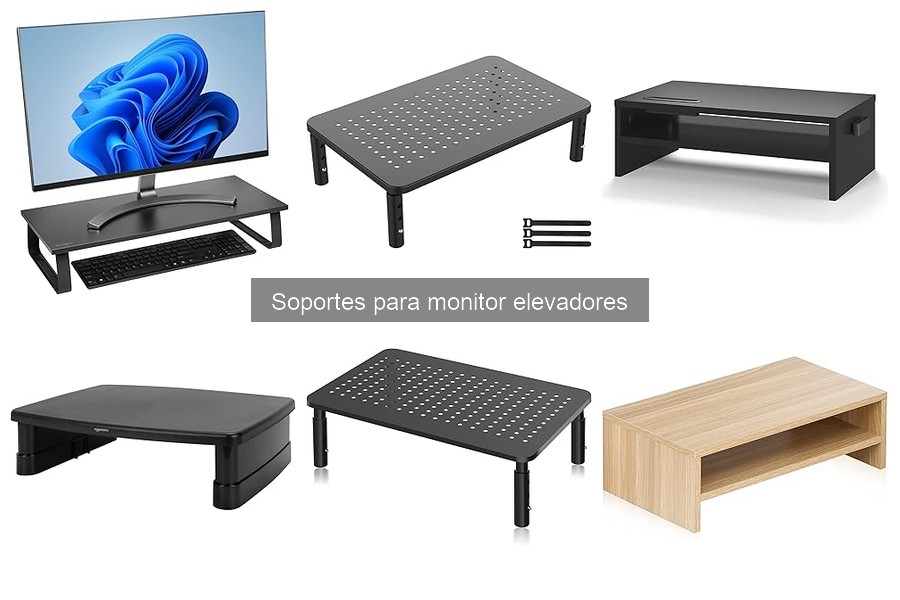 Dónde comprar soportes elevadores para monitor baratos