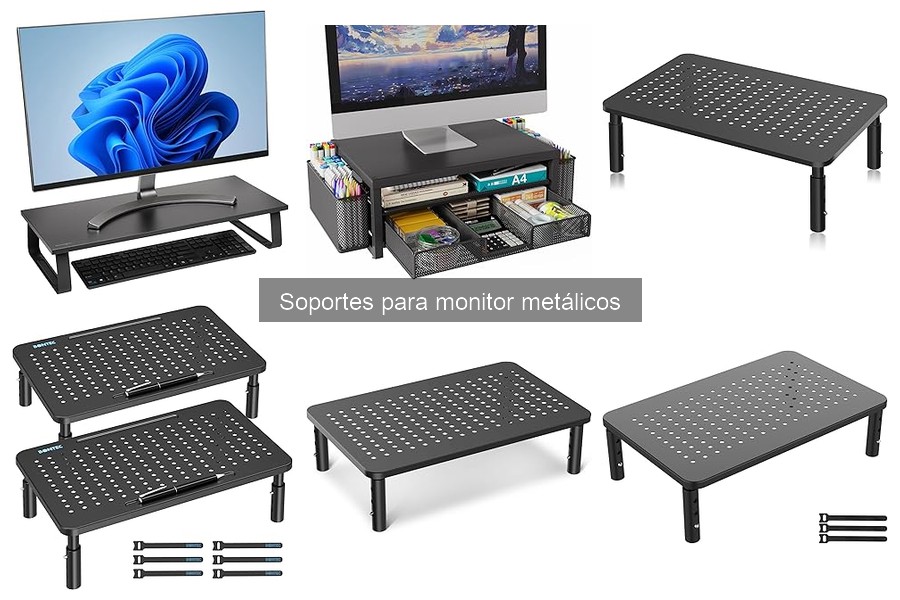 Dónde comprar soportes para monitor metálicos: las mejores opciones