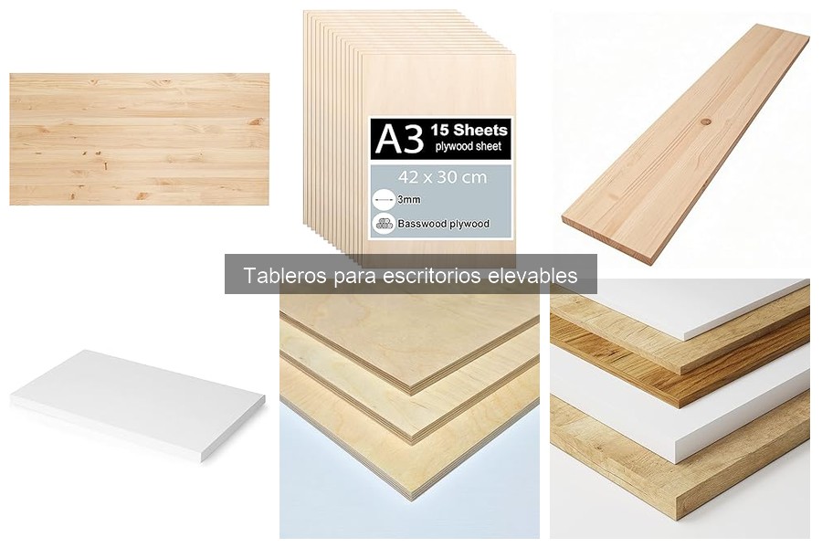 Dónde comprar tableros para escritorios elevables con calidad