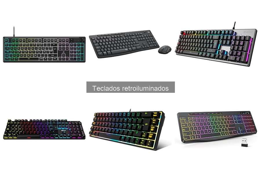 Dónde comprar teclados retroiluminados y mejores precios