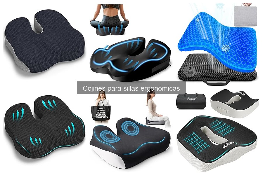 Efectividad de cojines lumbares en sillas ergonómicas