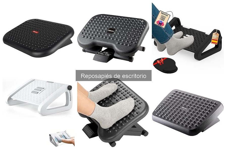 Elige el mejor reposapiés para tu escritorio: guía de compra