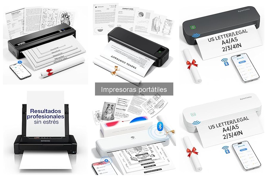 Elige la mejor impresora portátil: guía de compra 2023