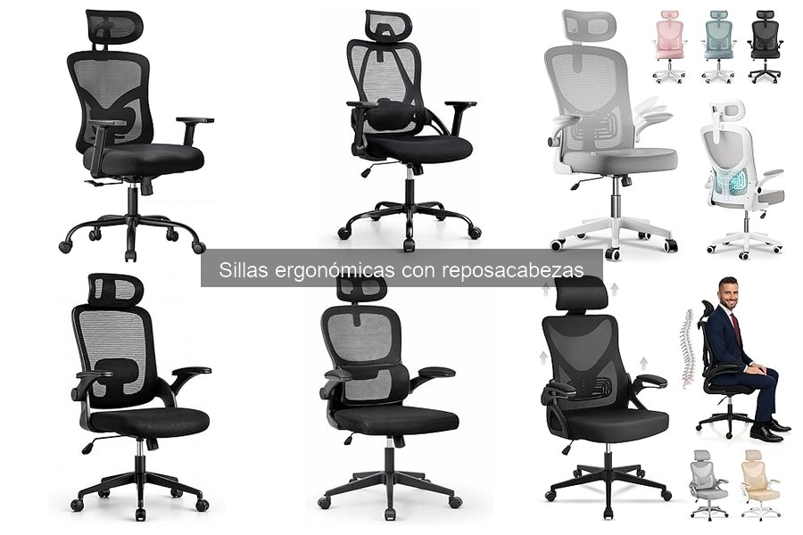 Errores al elegir sillas ergonómicas con reposacabezas