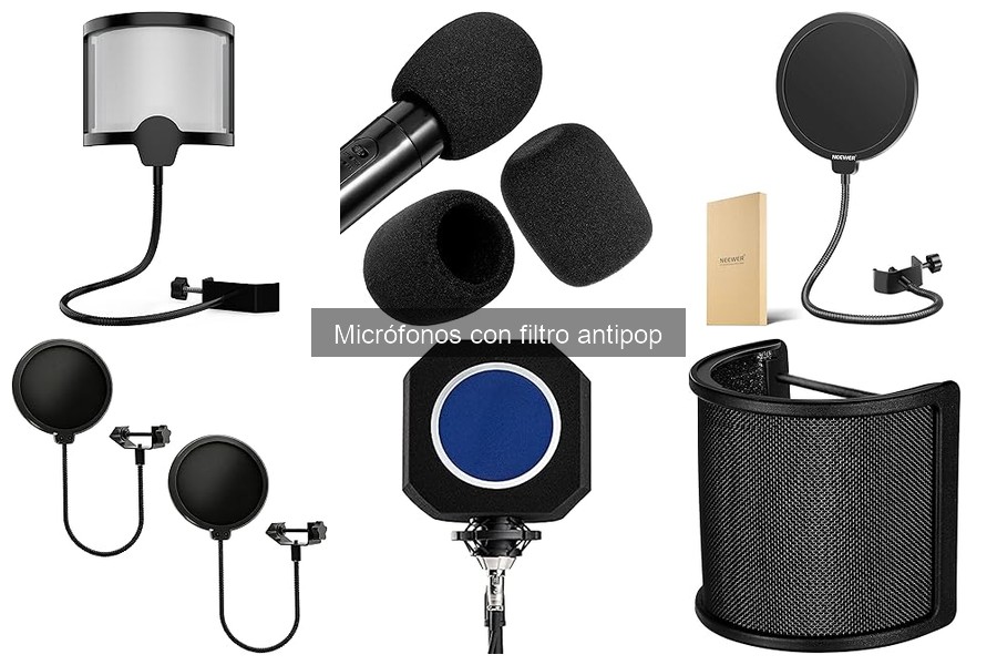 Errores comunes al comprar un micrófono con filtro antipop