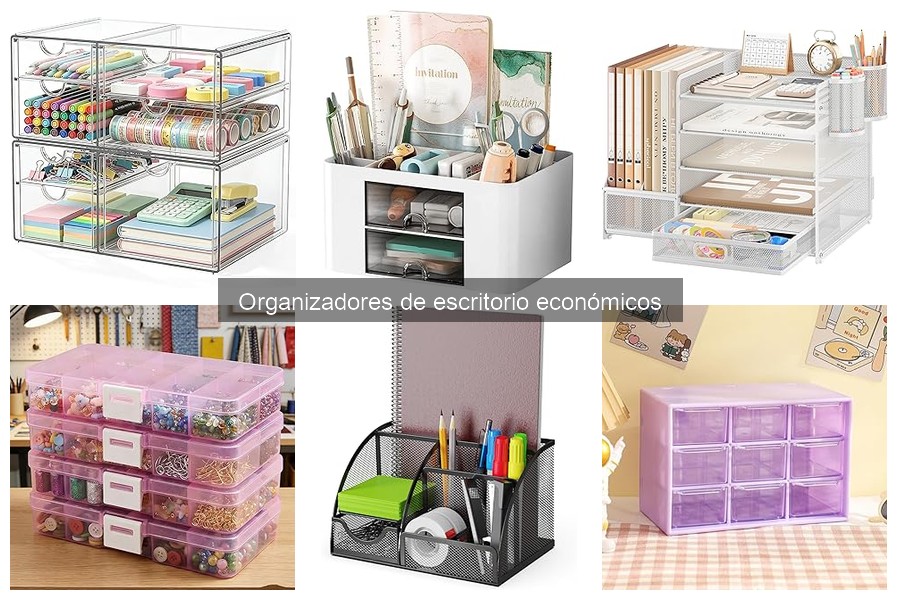 Errores comunes al elegir un organizador de escritorio económico