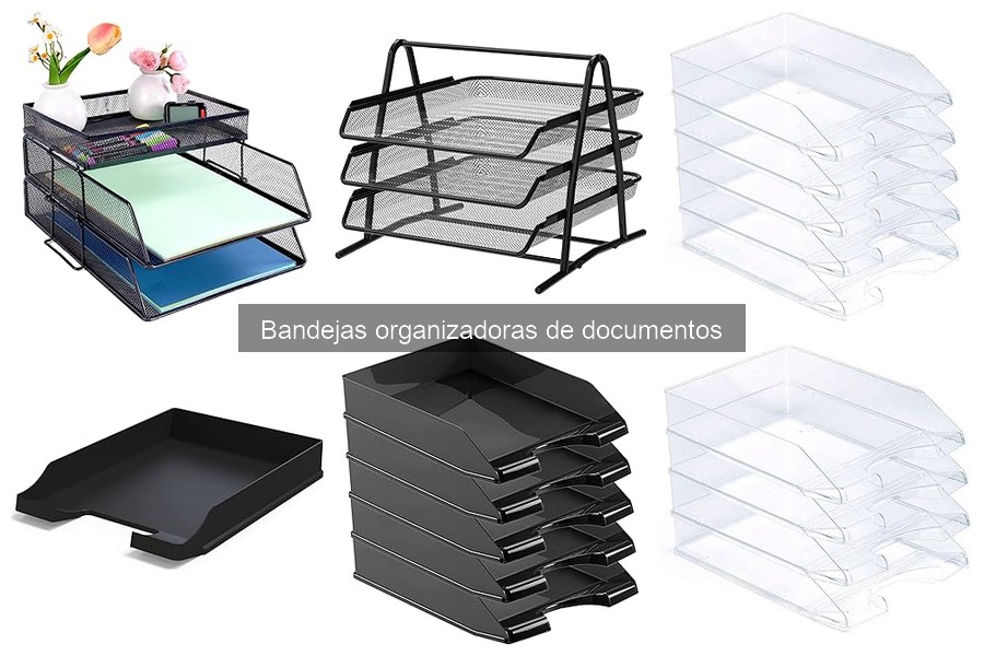 Errores comunes al usar bandejas organizadoras de documentos
