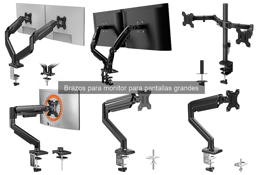 Errores comunes al usar brazos para monitor y sus soluciones