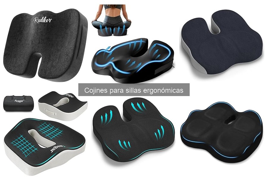 Errores comunes al usar cojines para sillas ergonómicas