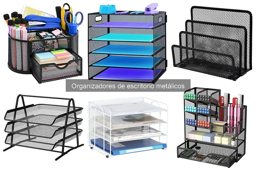 Errores comunes al usar organizadores de escritorio metálicos