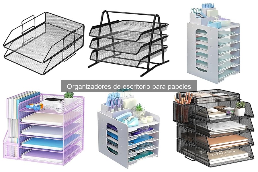 Errores comunes al usar organizadores de escritorio para papeles