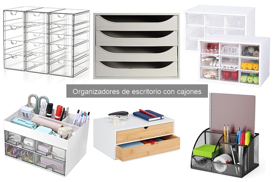 Errores que debes evitar con organizadores de escritorio con cajones