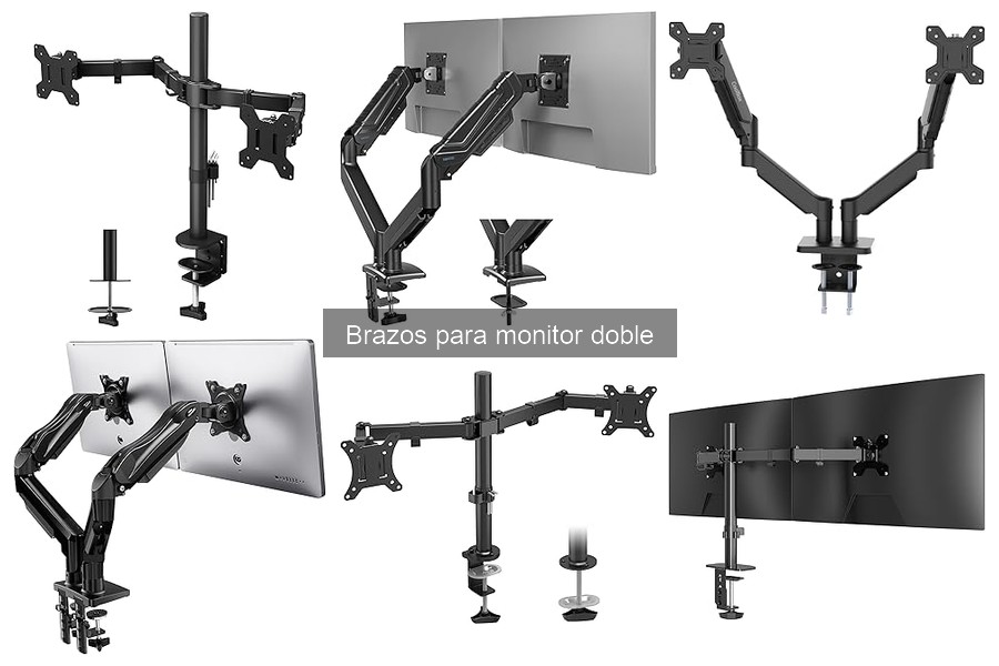 ¿Es necesario un brazo para monitor doble? Ventajas y desventajas