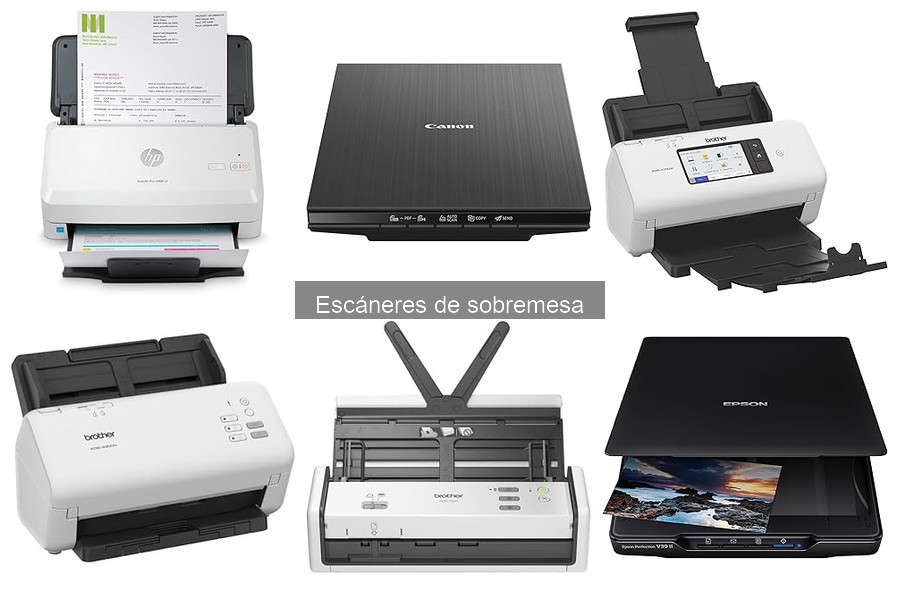 Escáneres de sobremesa recomendados para abogados y profesionales