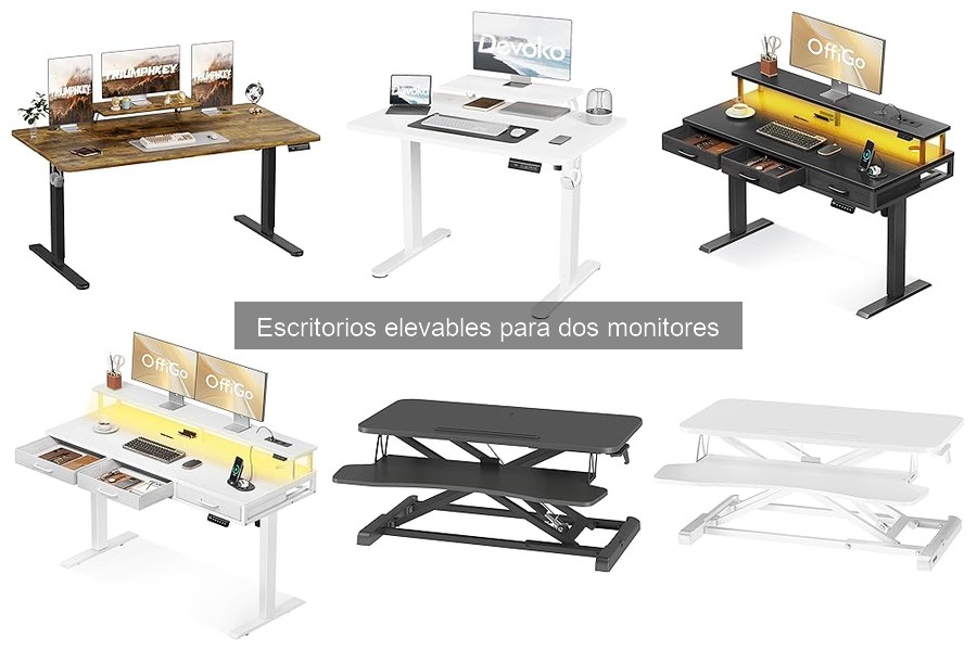 Escritorios Elevables para Dos Monitores: ¿Qué Son y Ventajas?