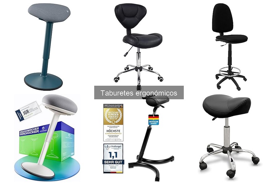 Estilos y Diseños de Taburetes Ergonómicos para tu Oficina