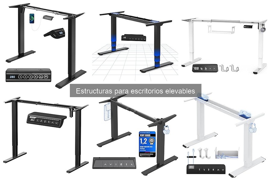 Estructuras Elevables: Manuales vs. Eléctricas para Tu Escritorio
