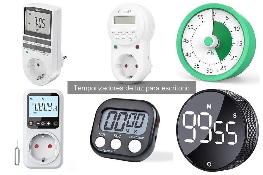 Experiencias de usuarios con temporizadores de luz para escritorio