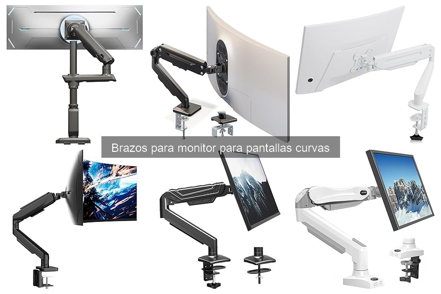 Guía de compra: brazos para monitor curvos