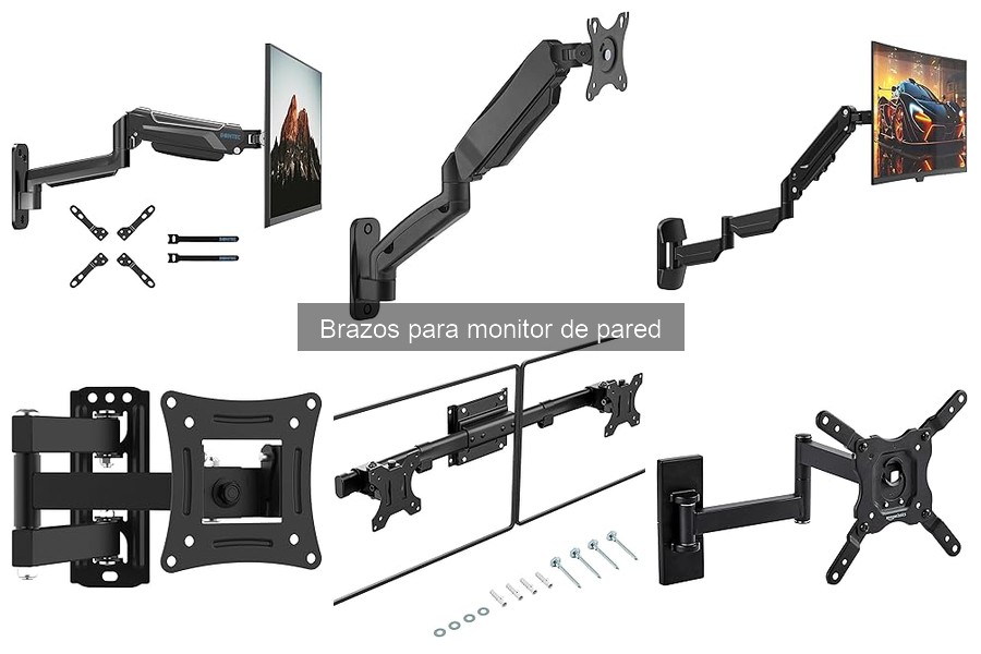 Guía de compra de brazos para monitor de pared