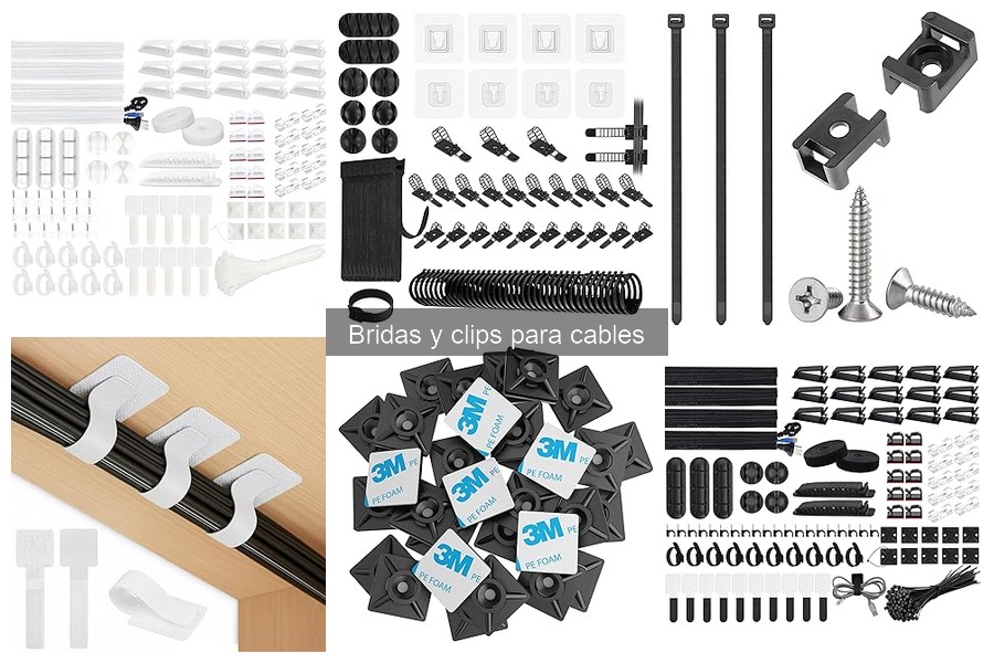 Guía de compra de bridas y clips para cables