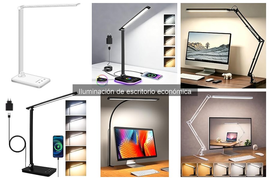 Guía de compra de iluminación de escritorio económica