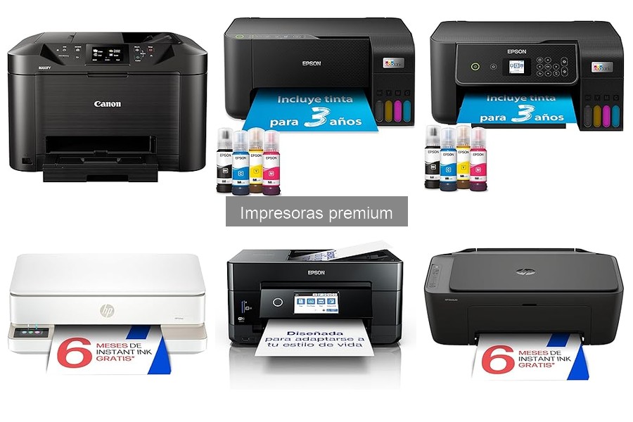 Guía de compra de impresoras premium para tu oficina en casa