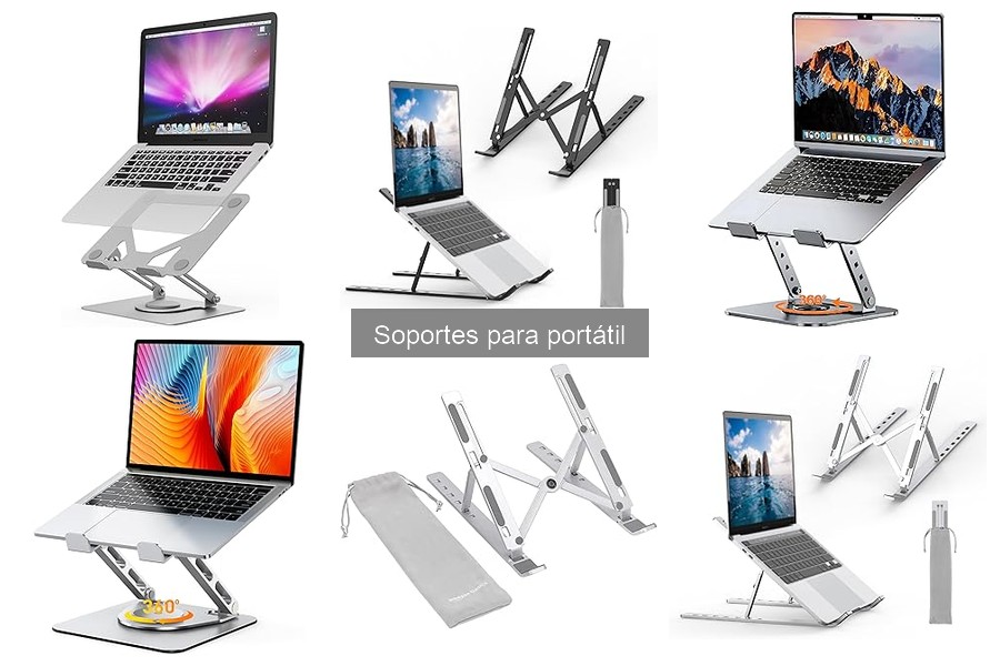 Guía de compra de soportes para portátil ergonómicos