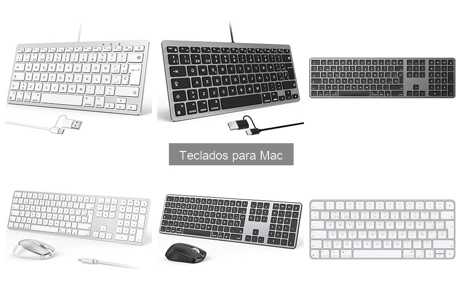 Guía de compra de teclados para Mac: ergonomía y precio
