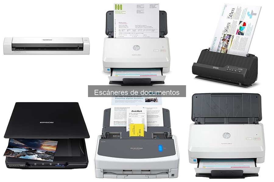 Guía de compra: escáneres de documentos ideales para ti