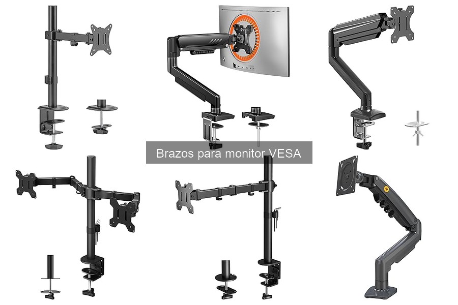 Guía de instalación para brazo VESA: Montaje fácil y rápido