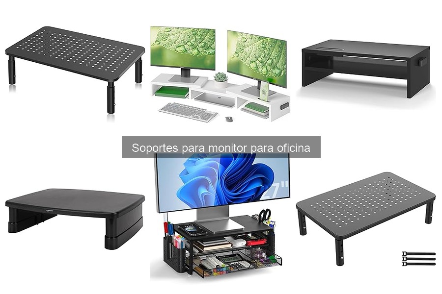 Guía de Mantenimiento para Soportes de Monitor en Oficina