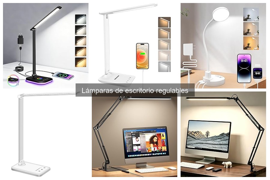 Guía para Comprar Lámparas de Escritorio Regulables