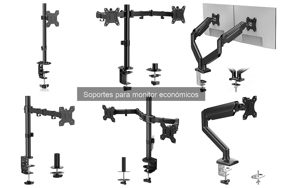 Guía para comprar soportes de monitor económicos