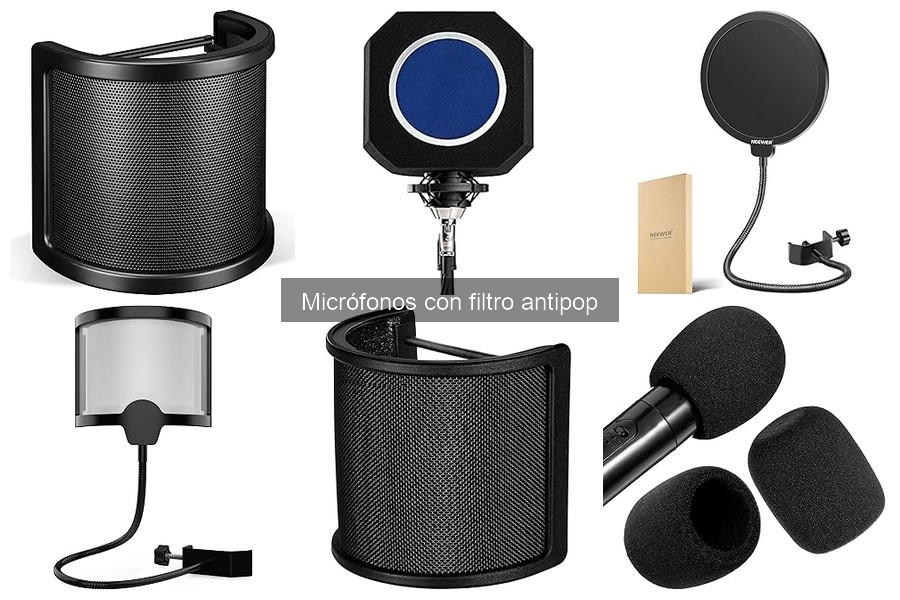 Guía para Elegir el Mejor Micrófono con Filtro Antipop