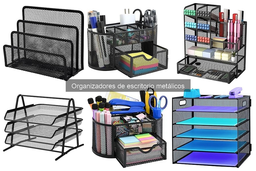 Guía para elegir el organizador de escritorio metálico ideal