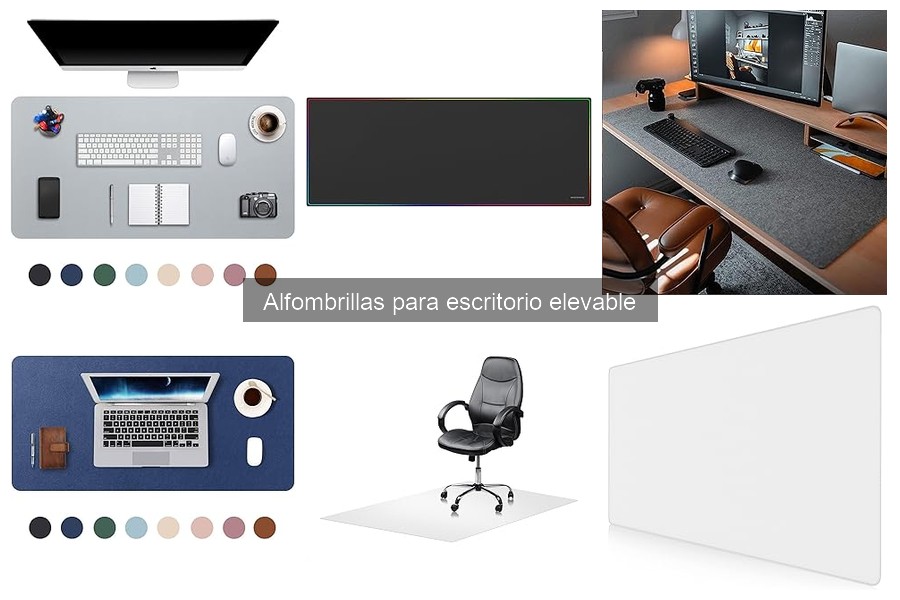 Guía para elegir la mejor alfombrilla para escritorio elevable