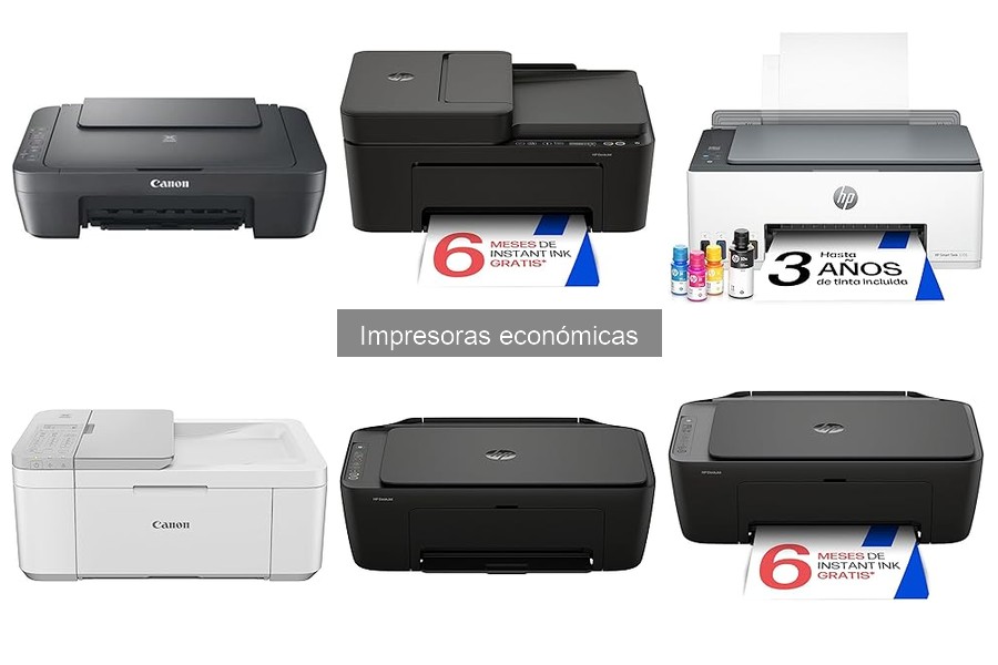 Guía para elegir la mejor impresora económica 2023