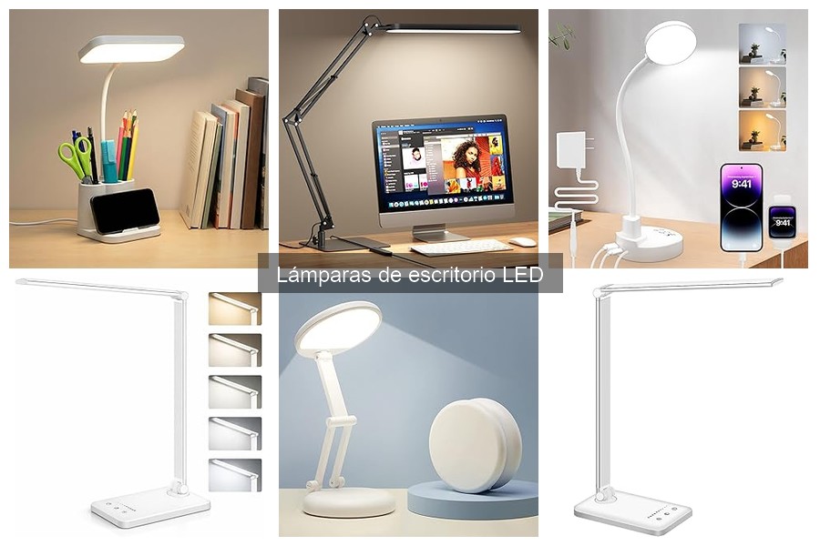 Guía para Elegir la Mejor Lámpara de Escritorio LED